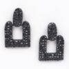 Open-Cut Rhinestone Earrings – Lightweight Shine