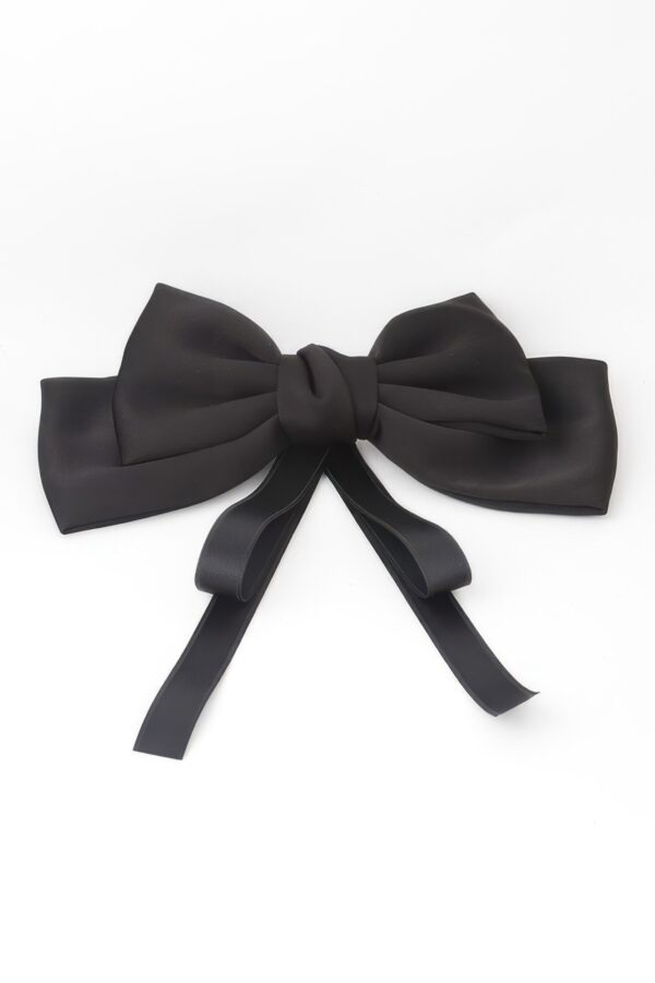 Classic Ribbon Drop Hair Clip – Flowing Tail Accent