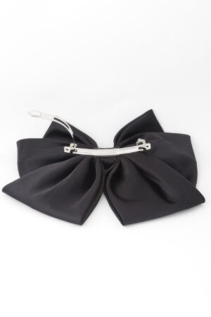 Triple Ribbon Bow Hair Clip – Layered Volume Accent