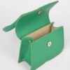 Faux Leather Top Handle Bag – Compact Structured Silhouette