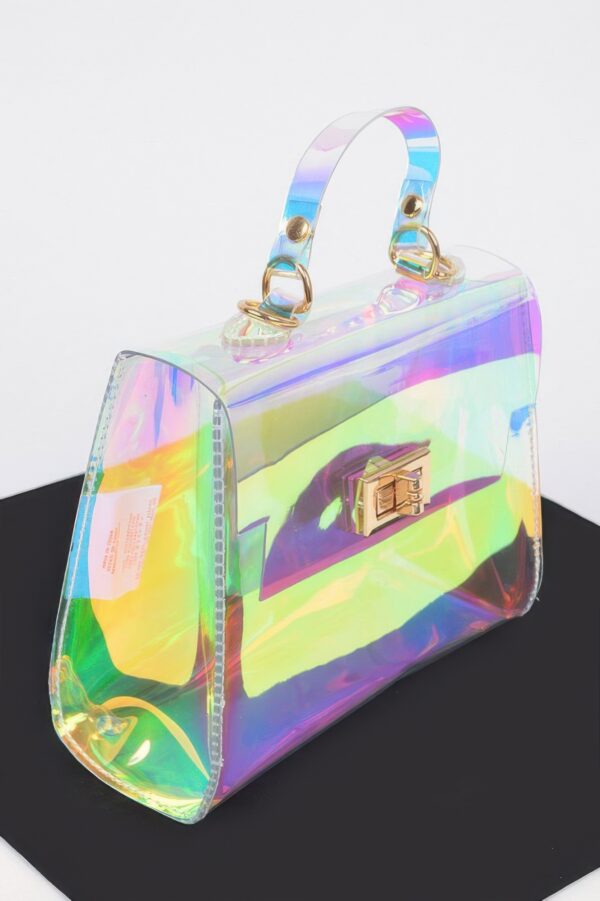 Holographic Transparent PVC Crossbody Bag
