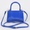 Enamel Top Handle Mini Bag – High-Shine PVC