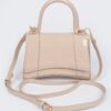 Enamel Top Handle Mini Bag – High-Shine PVC