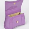 Enamel Top Handle Mini Bag – High-Shine PVC