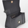Faux Leather Top Handle Bag – Structured Mid-Size