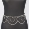 Multi O-Ring Layered Chain Belt – Iron Industrial Style