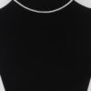 Beaded Necklace with Polished Beads – 14 inch