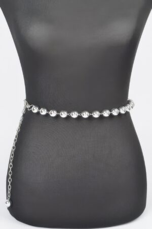 CCB Ball Chain Belt with Smooth Spherical Links