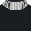 Rhinestone Choker Necklace – 11.5″ Sparkle