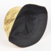 Metallic Faux Leather Bucket Hat – Glossy PU