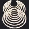 Rhinestone Earrings – Sparkling Circular Statement