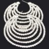 Rhinestone Earrings – Sparkling Circular Statement
