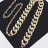 Oversized Rhinestone Chain Belt – High-Shine Accent