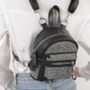 Rhinestone Backpack – Mini Structured Poly Backpack