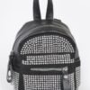 Rhinestone Backpack – Mini Structured Poly Backpack