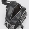 Rhinestone Backpack – Mini Structured Poly Backpack