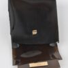Clear PVC Backpack with Metallic Accents