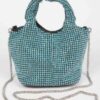 Oversized Rhinestone Clutch – All-Over Rhinestones