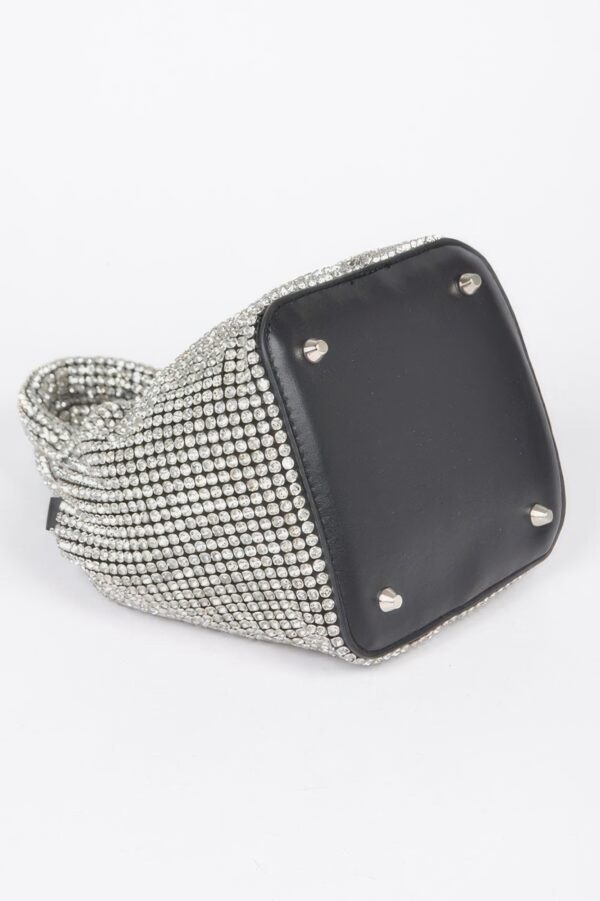 Oversized Rhinestone Clutch – All-Over Rhinestones