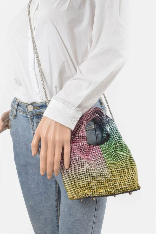 Oversized Rhinestone Clutch – All-Over Rhinestones