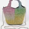 Oversized Rhinestone Clutch – All-Over Rhinestones