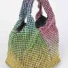 Oversized Rhinestone Clutch – All-Over Rhinestones