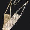 Rhinestone Choker Necklace – Slim Sparkle Collar