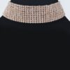 Rhinestone Choker Necklace – Slim Sparkle Collar