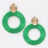 Cascading Multicolor Thread Earrings – Boho Hook