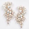 Rhinestone Drop Earrings – Cascading Sparkle