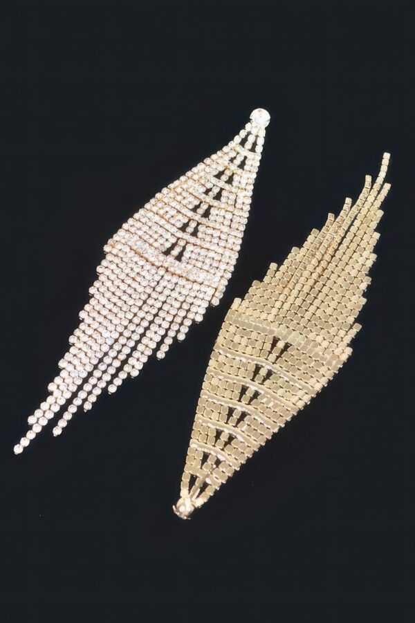 Shine On Me Drop Earrings – Elongated Radiant Drops