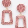 Glitter Bead Drop Earrings – Lightweight Sparkle