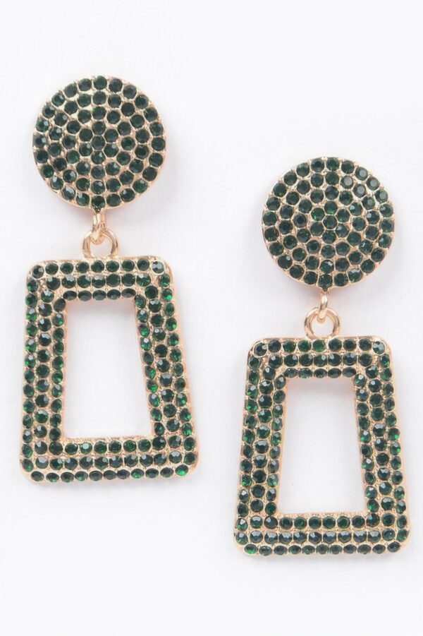 Glitter Bead Drop Earrings – Lightweight Sparkle