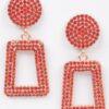 Glitter Bead Drop Earrings – Lightweight Sparkle