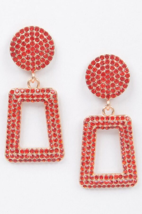 Glitter Bead Drop Earrings – Lightweight Sparkle