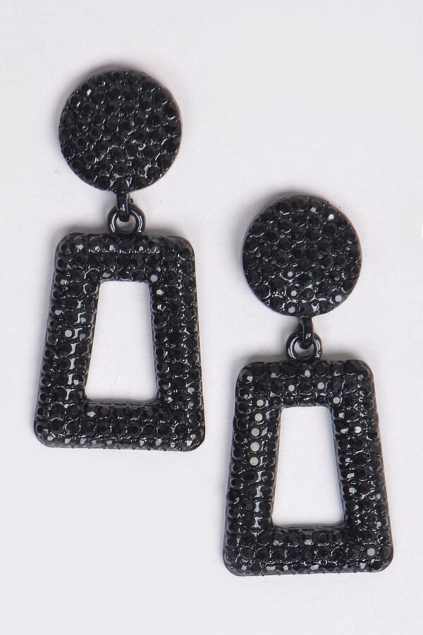 Glitter Bead Drop Earrings – Lightweight Sparkle