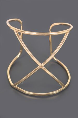 Metal Cuff Bracelet – Polished Minimalist Style