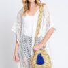 Aztec Bucket Bag with Adjustable Patterned Strap