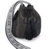 Solid Bucket Bag with Aztec Strap – Polypropylene