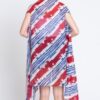 Diagonal Stars & Stripes Open-Front American Flag Vest