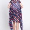 Diagonal Stripes & Stars Print Sleeveless Vest