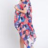 American Flag Multi-Pattern Open-Front Vest