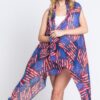 American Flag Vest – Stars & Stripes Open-Front