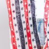 Stars & Stripes Open-Front Kimono – Patriotic Print