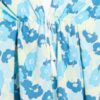 Floral Self-Tie Open-Front Swim Cover-Up