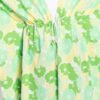 Floral Self-Tie Open-Front Swim Cover-Up