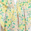 Floral Drawstring Open-Front Cover-Up Kimono