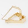 Abstract Linear Earrings – Metallic Geometric