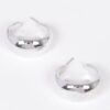 CCB Hoop Earrings – Medium Polished Hoops