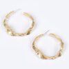 Round Metal Earrings – Polished Minimalist Discs
